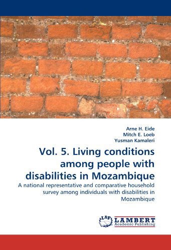 Cover for Yusman Kamaleri · Vol. 5. Living Conditions Among People with Disabilities in Mozambique: a National Representative and Comparative Household Survey Among Individuals with Disabilities in Mozambique (Pocketbok) (2010)