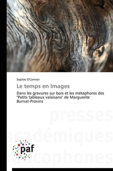 Cover for O\'connor Sophie · Le Temps en Images (Paperback Book) (2018)