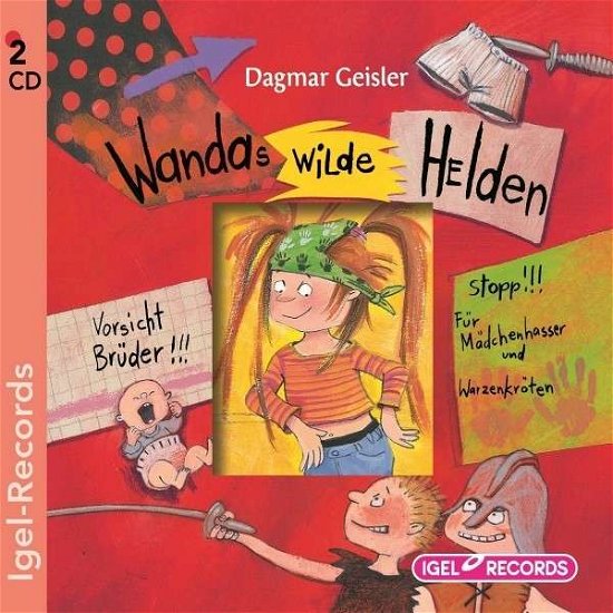Cover for Dagmar Geisler · Wanda-wandas Wilde Helden (CD) (2009)