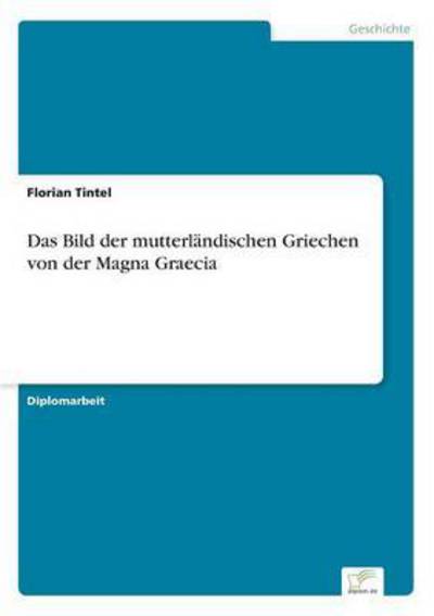 Cover for Tintel · Das Bild der mutterländischen Gr (Book) (2016)
