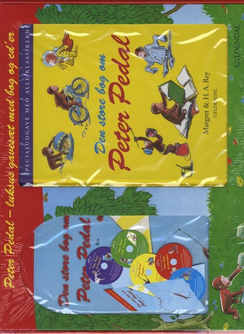 Cover for Margret og H.A. Rey · Den store bog om Peter Pedal (Bound Book) [4e édition] [Indbundet] (2009)