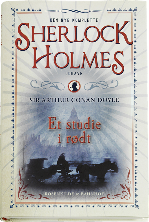 Cover for Arthur Conan Doyle · Et studie i rødt (Indbundet Bog) [1. udgave] (2012)