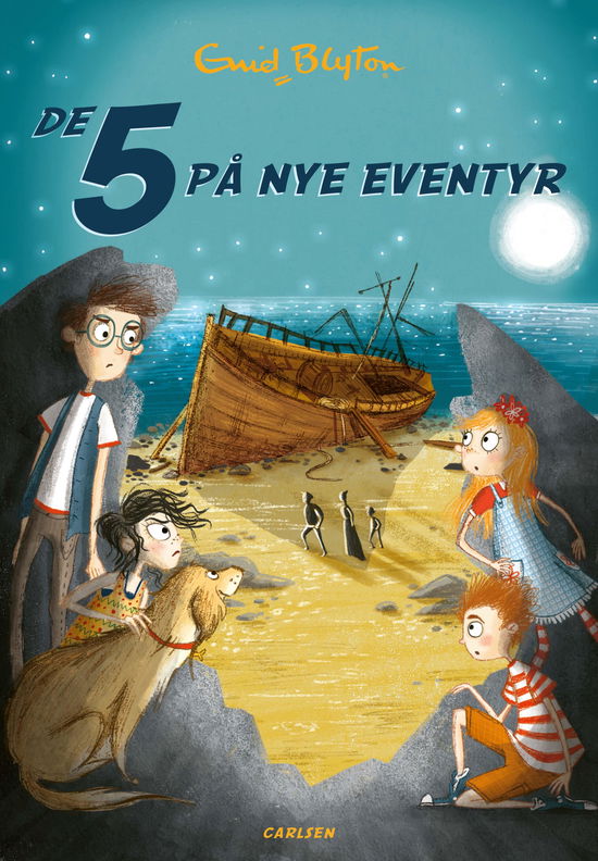 Cover for Enid Blyton · De 5: De 5 (3) - De 5 på nye eventyr (Hæftet bog) [1. udgave] (2019)