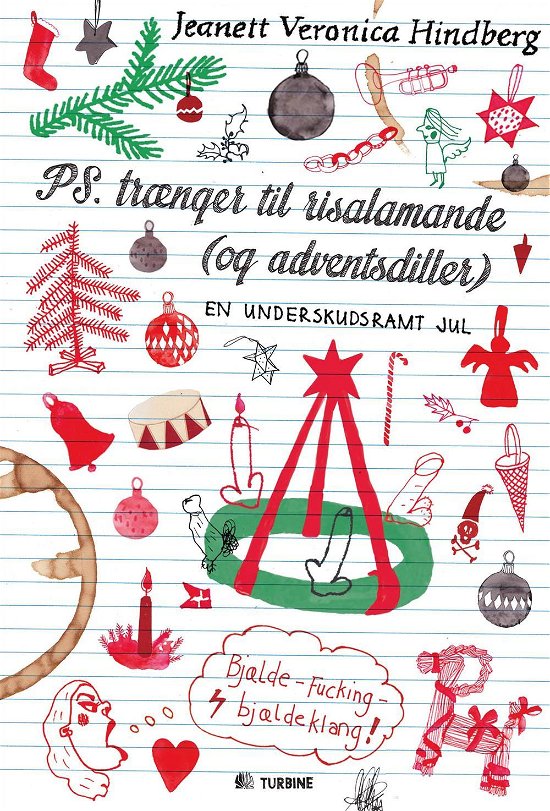 Cover for Jeanett Veronica Hindberg · Ps. Trænger til risalamande (og adventsdiller) (Taschenbuch) [1. Ausgabe] (2016)