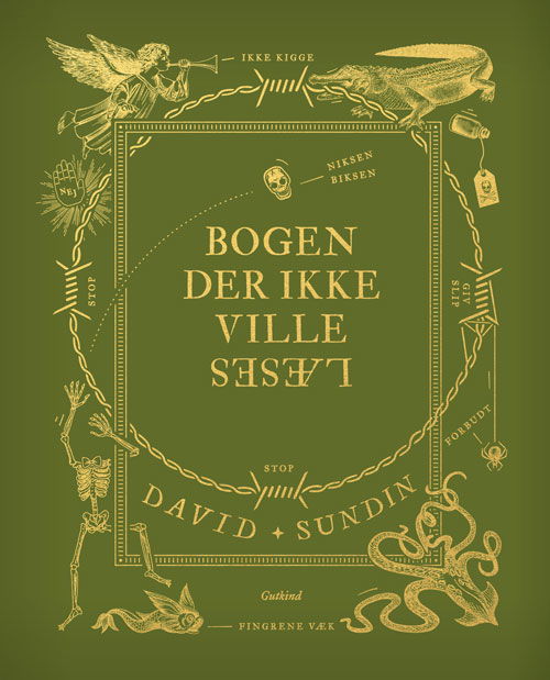 Cover for David Sundin · Bogen der ikke ville læses: Bogen der ikke ville læses (Innbunden bok) [1. utgave] (2021)