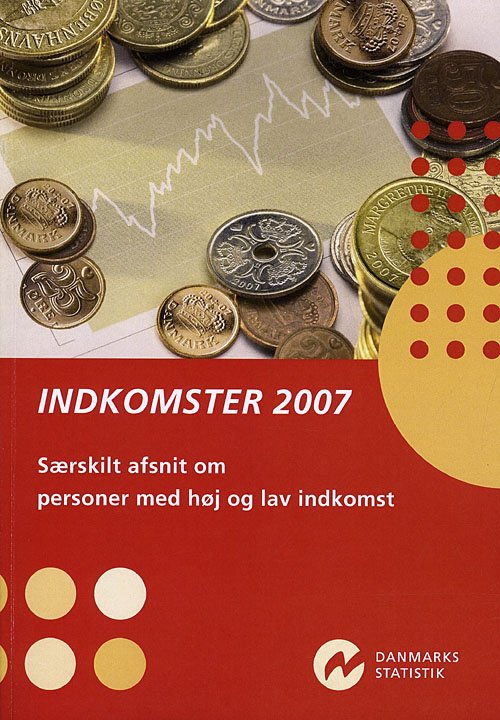 Cover for Danmarks statistik · Indkomst 2007 (Sewn Spine Book) [1. Painos] (2009)