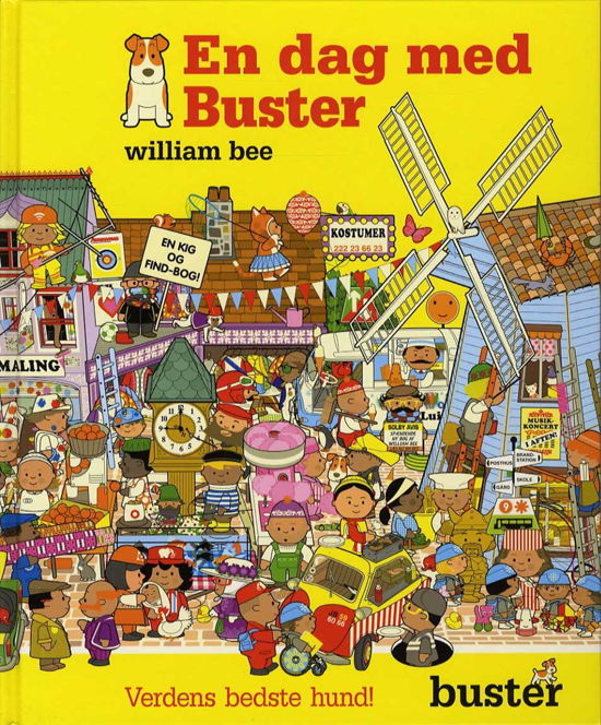 Cover for William Bee · En dag med Buster (Bound Book) [1st edition] (2015)