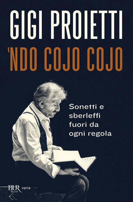 Cover for Gigi Proietti · Ndo Cojo Cojo. Sonetti E Sberleffi Fuori Da Ogni Regola (Book)