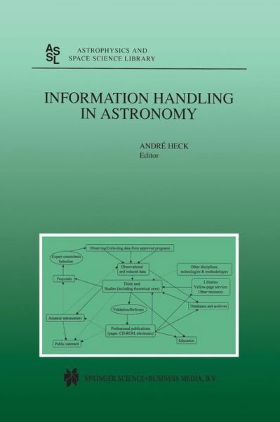 Information Handling in Astronomy - Astrophysics and Space Science Library - Andre Heck - Libros - Springer - 9789401058711 - 13 de octubre de 2012