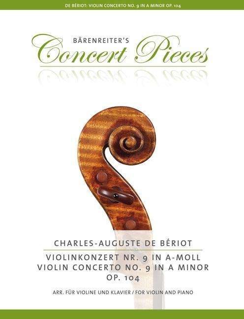 Cover for Beriot · Violinkonzert Nr.9, Klavierauszu (Bog)