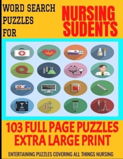 Cover for Gr Lee Press · Word Search Puzzles for Nursing Students (Paperback Bog) (2020)