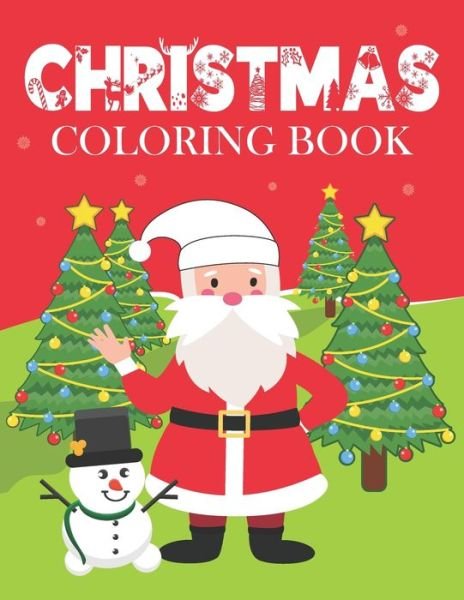 Cover for Haque Design · Christmas Coloring Book (Paperback Bog) (2020)