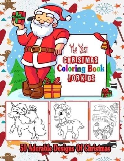 Cover for Mfcolorbook Edition · The Best Christmas Coloring Book For Kids, 50 Adorable Designs Of Christmas (Taschenbuch) (2020)