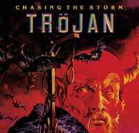 Cover for Tröjan · Chasing the Storm (Red) (Cassete) (2025)
