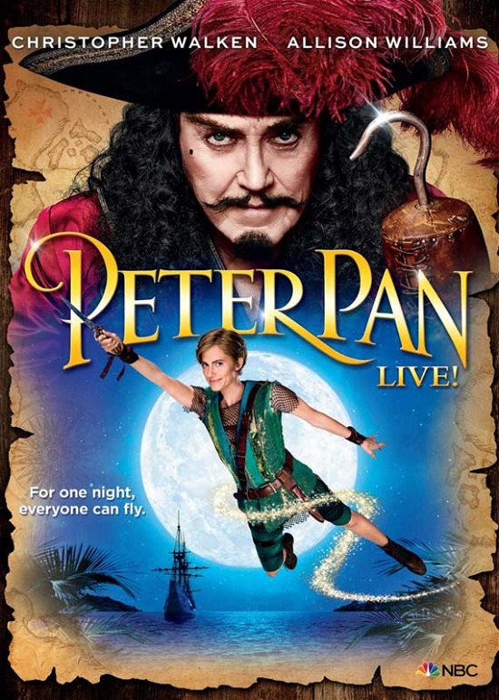 Cover for Peter Pan Live (DVD) (2014)