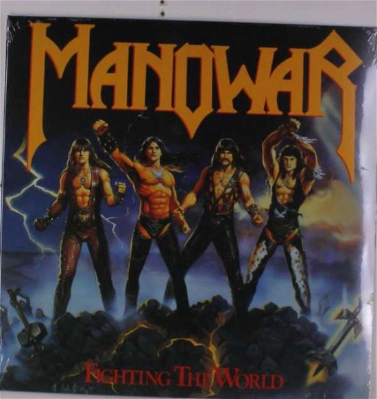 Cover for Manowar · Fighting For The World (LP) [Coloured edition] (2021)