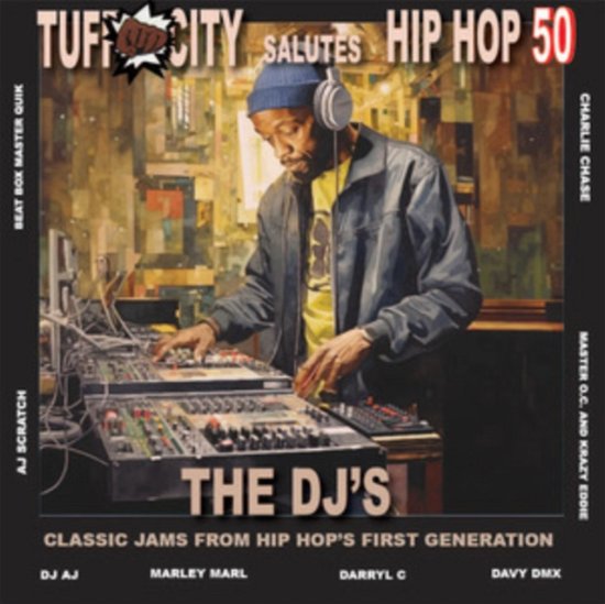Cover for 50 Years Of Hip Hop: The DJ Jams (LP) (2023)