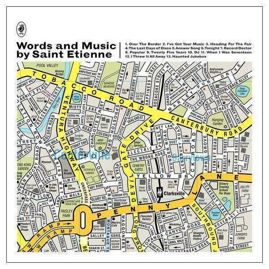 Cover for Saint Etienne · Words And Music (Del.Ed.) (CD) [Deluxe edition] (2012)