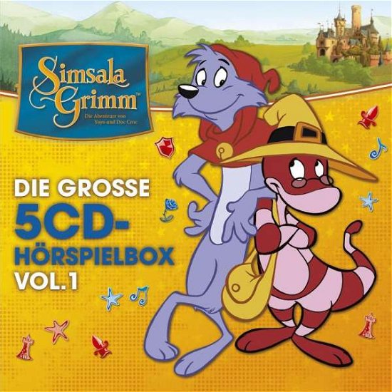 Cover for Audiobook · Simsalagrimm - Die Grosse 5-Cd Horspielbox Vol. 1 (Hörbok (CD)) (2016)