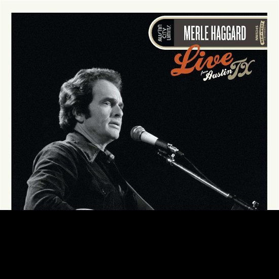Cover for Merle Haggard · Live From Austin, TX '78 (INDIE EXCLUSIVE / COLOR VINYL) (LP) [Limited edition] (2019)