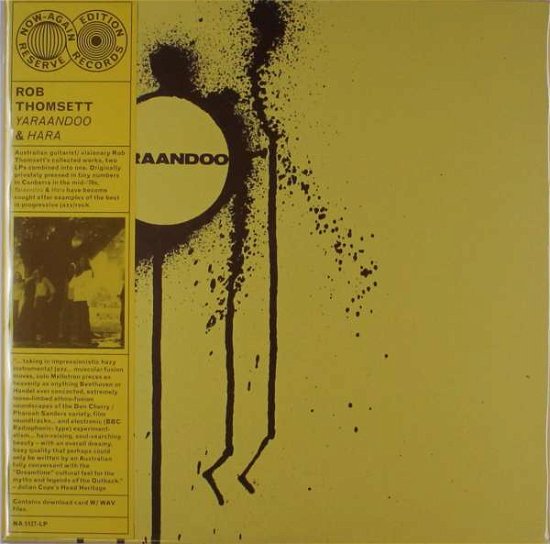Cover for Rob Thomsett · Yaraandoo  Hara (LP) (2017)