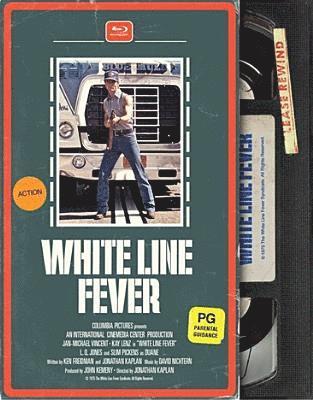 Cover for White Line Fever Retro VHS BD (Blu-Ray) (2019)