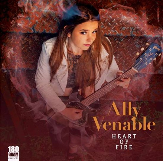 Cover for Ally Venable · Heart Of Fire (LP) (2021)