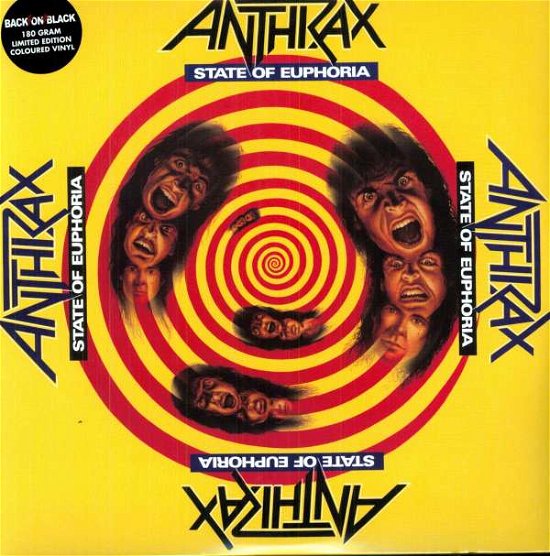 Cover for Anthrax · State of Euphoria (LP) [180 gram edition] (2011)