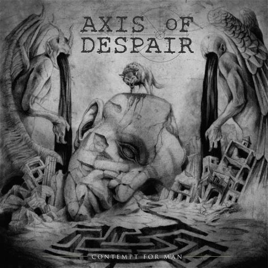 Cover for Axis of Despair · Contempt For Man (LP) (2018)