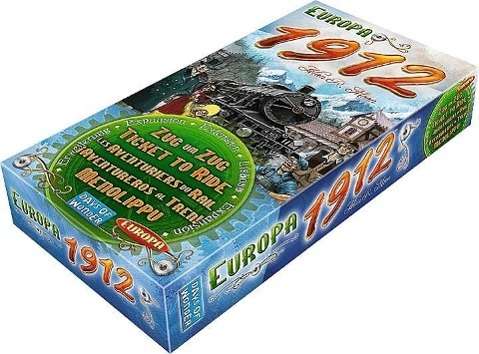 Ticket To Ride Europa 1912 -  - Brætspil -  - 0824968117712 - 27. december 2017