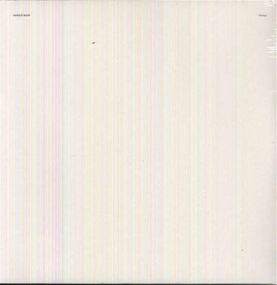 Cover for Harold Budd · Perhaps (LP) (2013)