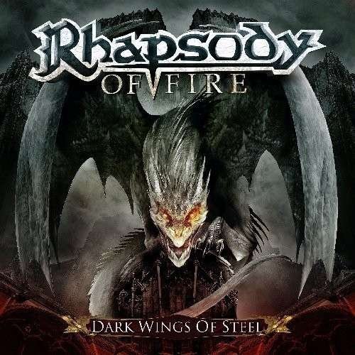 Cover for Rhapsody of Fire · Dark Wings of Steel (Black Vinyl) (LP) [Coloured edition] (2013)