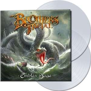Cover for Brothers Of Metal · Emblas Saga (Clear Vinyl) (LP) (2020)