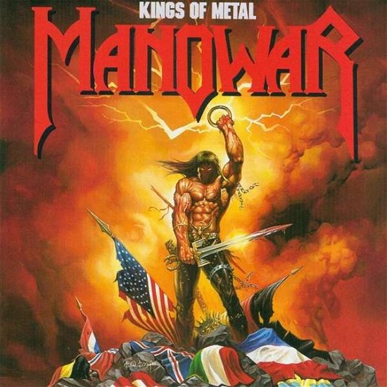 Cover for Manowar · Kings Of Metal (LP) [Coloured edition] (2019)