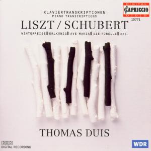 Piano Transcriptions - Liszt & Schubert / Duis - Música - Capriccio - 4006408107712 - 7 de outubro de 1997