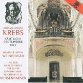 Complete Organ Works Vol.7 - J.L. Krebs - Musik - MOTETTE - 4008950127712 - 1. Oktober 2013