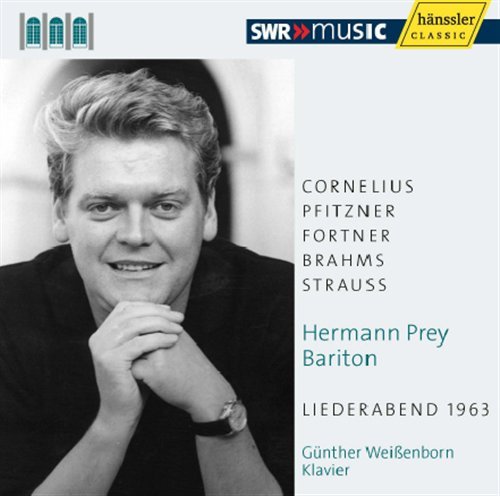 Liederabend 1963 - Cornelius; Pfitzner; Fortner; - Musik - CLASSICAL - 4010276024712 - 31. Mai 2011