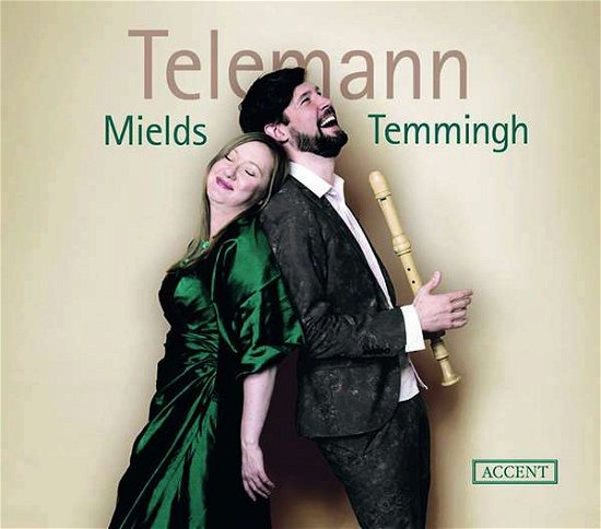 Cover for Dorothee Mields / Stefan Temmingh · Telemann: Cantatas For Soprano &amp; Recorder / Basso Continuo (CD) (2020)