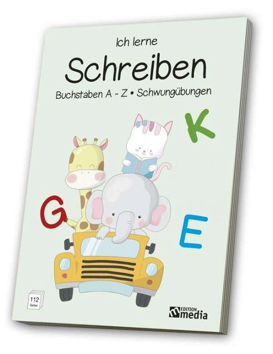 Cover for Ich Lerne Schreiben: Buchstaben A · Ich lerne Schreiben: Buchstaben A - Z, (Book)