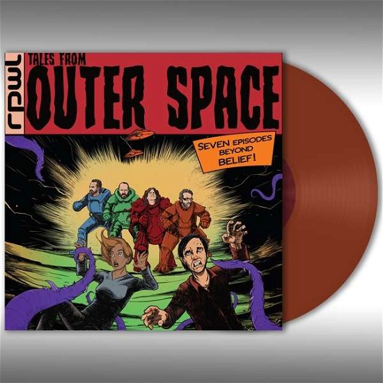 Cover for Rpwl · Tales from Outer Space (Orange Vinyl) (LP) [Coloured edition] (2019)