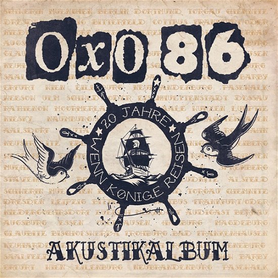 Cover for Oxo 86 · Akustikalbum (Spring Marbled Col. Vinyl) (LP) [Reissue edition] (2024)