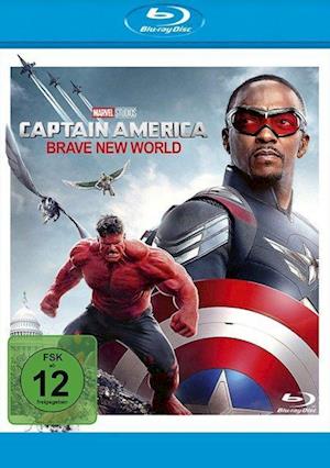 Cover for Captain America: Brave New World BD (Blu-ray) (2025)