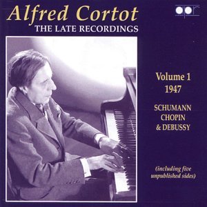 Cover for Alfred Cortot · Late Recordings 1 1947 (CD) (2002)