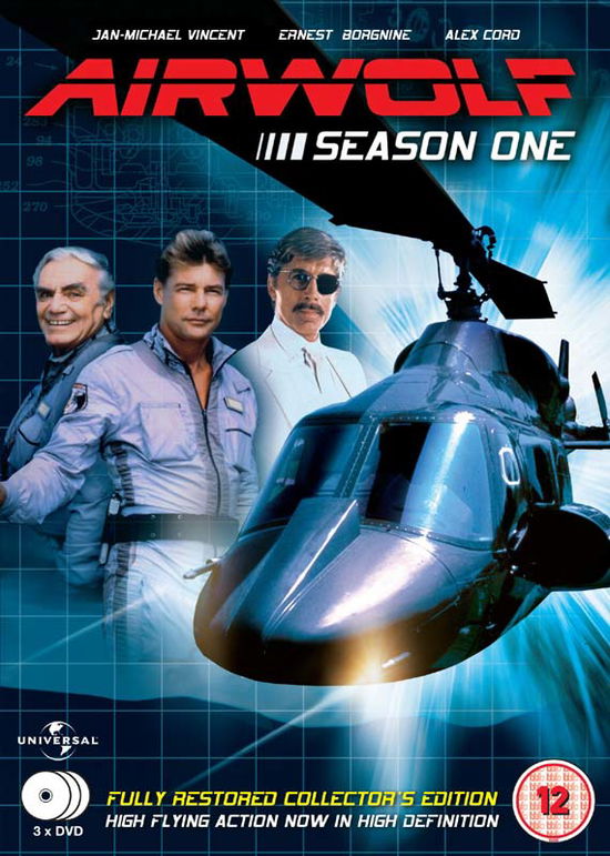 Cover for Airwolf Series 1 DVD (DVD) (2014)