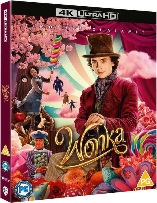 Cover for Paul King · Wonka (4K Ultra HD) (2024)