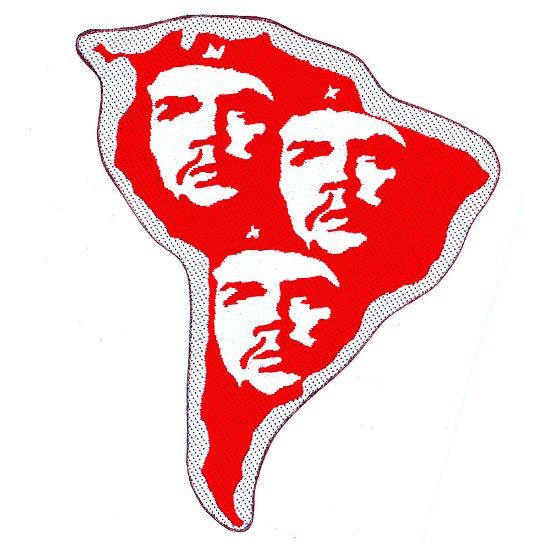 Che Guevara Standard Patch: South America Cut Out (Loose) - Che Guevara - Marchandise -  - 5055339710712 - 