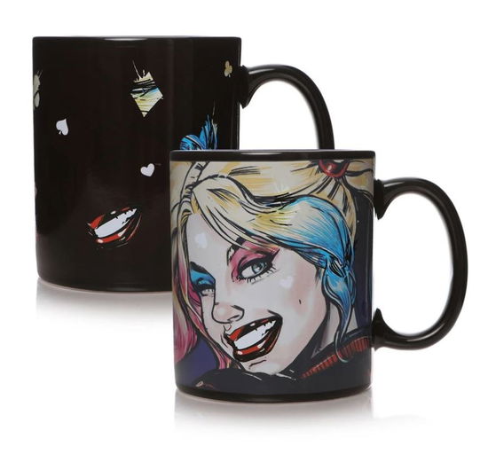 Mad Love - Heat Change Mug 400 ml - HARLEY QUINN - Fanituote - DC COMIC - 5055453474712 - maanantai 3. helmikuuta 2020