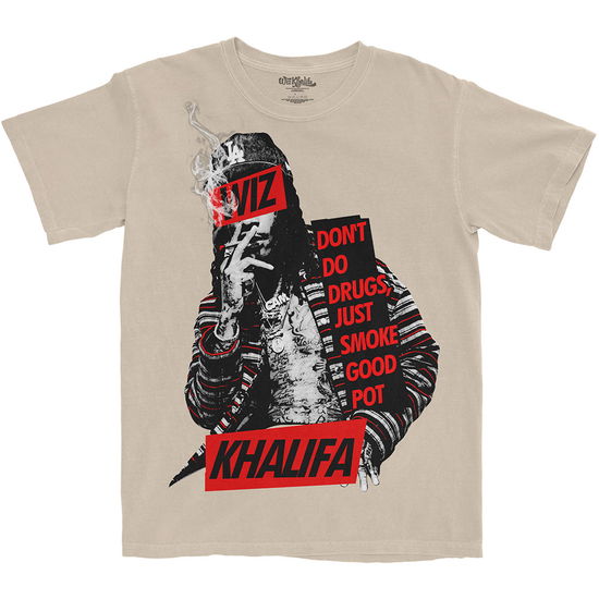 Cover for Wiz Khalifa · Wiz Khalifa Unisex T-Shirt: Propaganda (Sand) (T-shirt) [size S] [Neutral - Unisex edition] (2021)