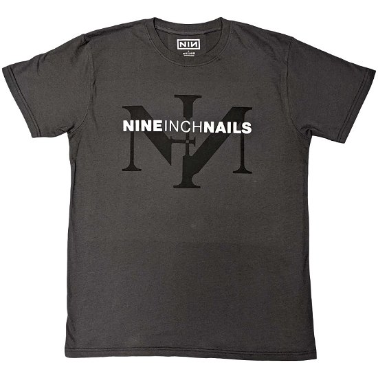 Nine Inch Nails Unisex T-Shirt: Icon & Logo - Nine Inch Nails - Produtos -  - 5056561073712 - 