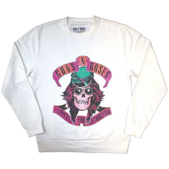 Guns N' Roses Unisex Sweatshirt: Axl Skull - Guns N Roses - Merchandise -  - 5056737252712 - 